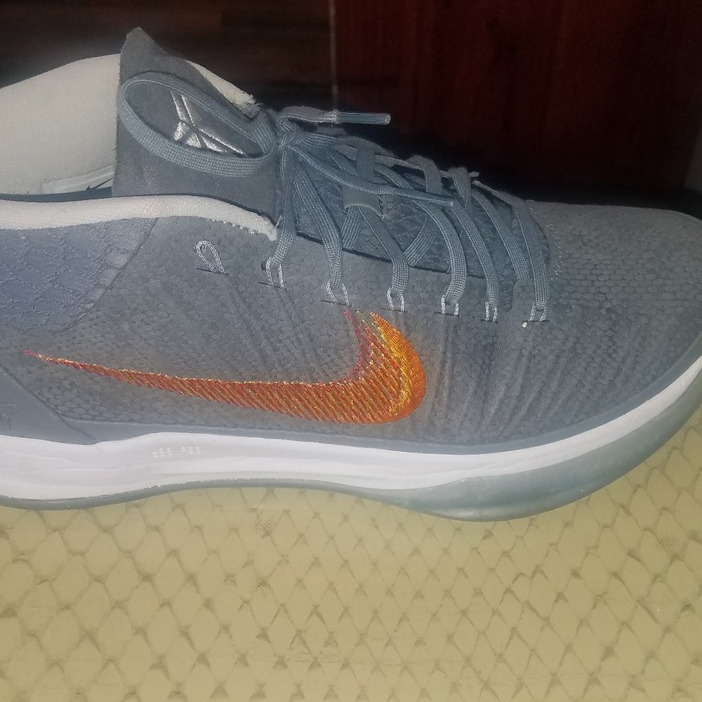 Kobe AD Chrome/Habanero Red in Size 9 (Worn Twice)